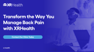 Transform the Way You Manage Back Pain with XRHealth banner image